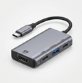 3-in-1 USB-C hub