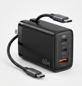 65W GaN retractable charger